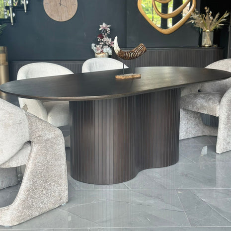 Eettafel - Taurus bruin