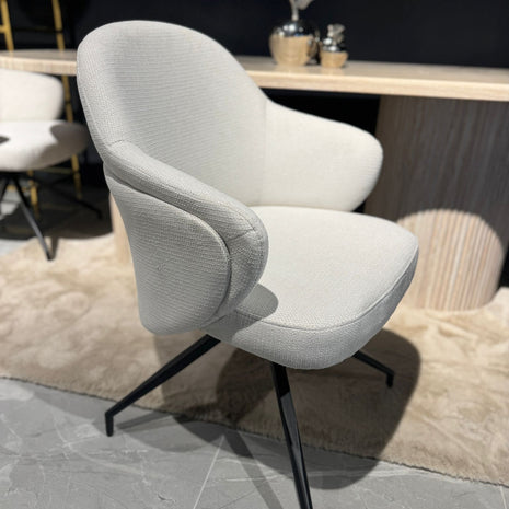 Eetkamerstoel Madrid - black/beige