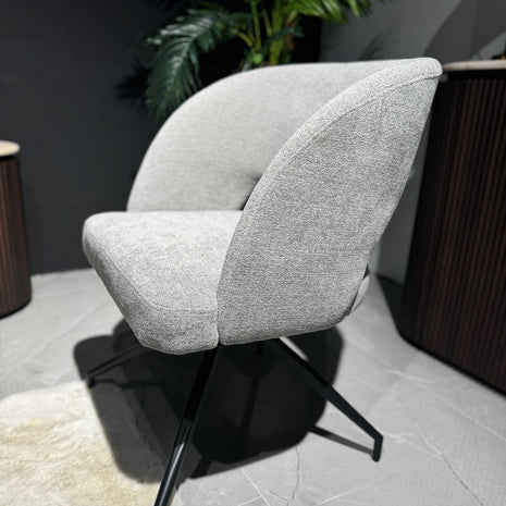 Eetkamerstoel Doewa - black/grey