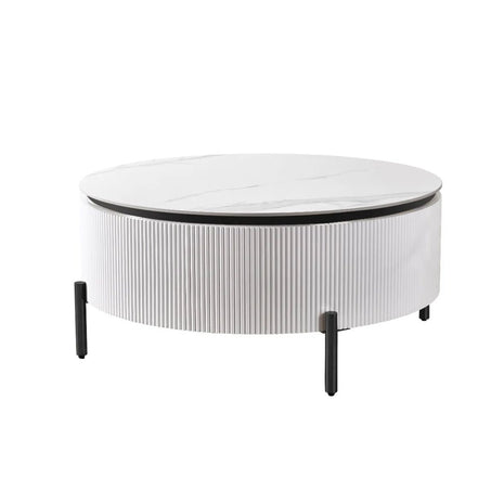 Salontafel Ocean Wit-Zwart