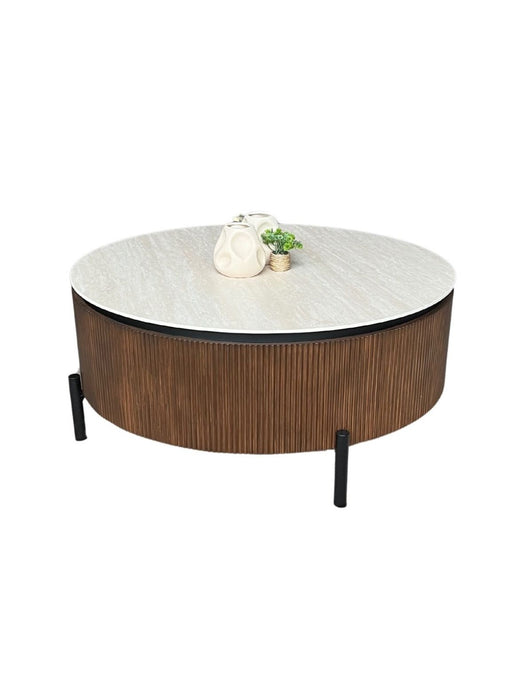 Salontafel Foster - Aqua bruin