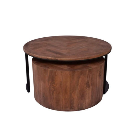 Salontafel - Fox Doblo Naturel Zwart - Starhomes