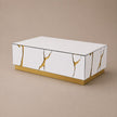Salontafel Epoxy - Marmerlook met Gouden details