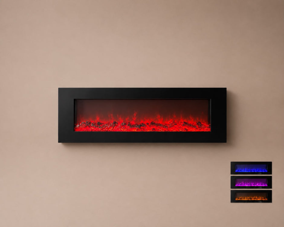 Elektrische sfeerhaard glas 150cm