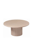 Travertine salontafel rond