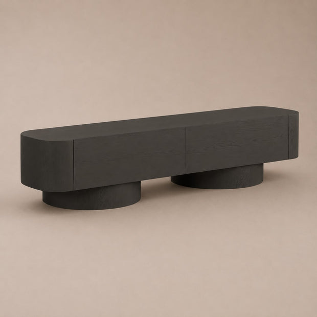 Tv-meubel - Royal black 200x50x45