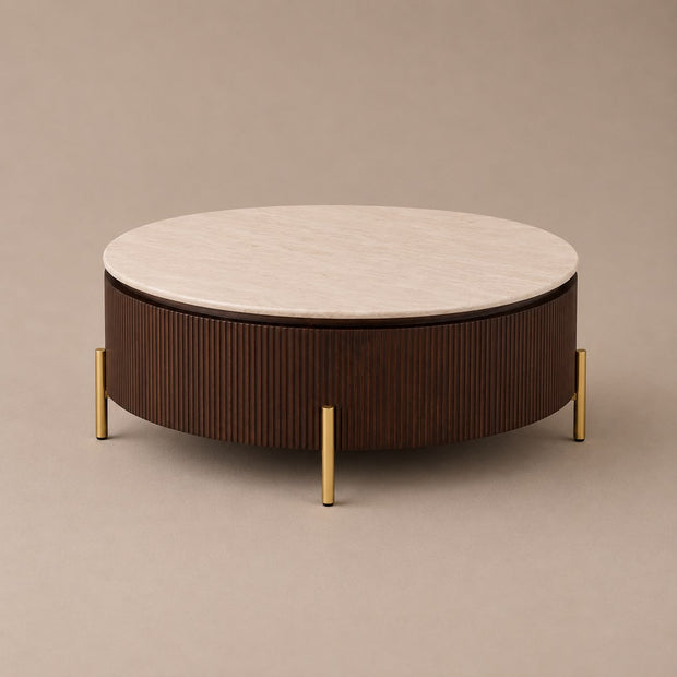 Salontafel - Travertin X Kimberly Bruin