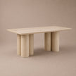 Eettafel Royal - Rechthoek – Luxe Zuilpoten