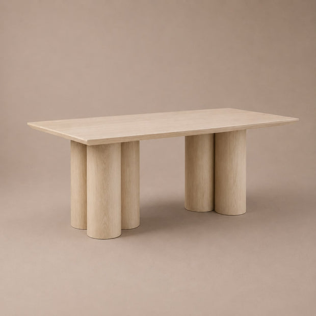 Eettafel Royal - Rechthoek – Luxe Zuilpoten