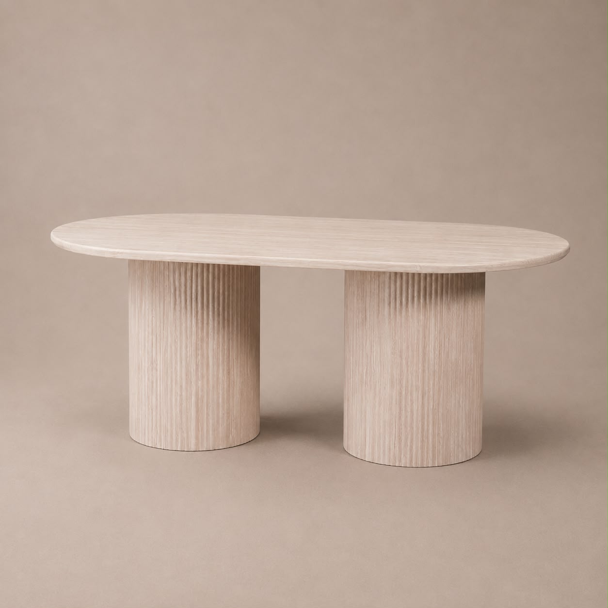Eettafel Flinstone - Ovaal