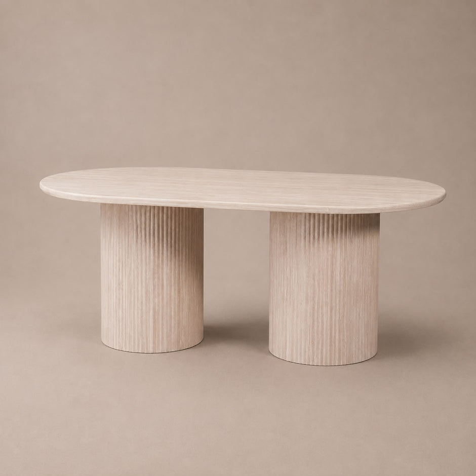 Eettafel Flinstone - Ovaal