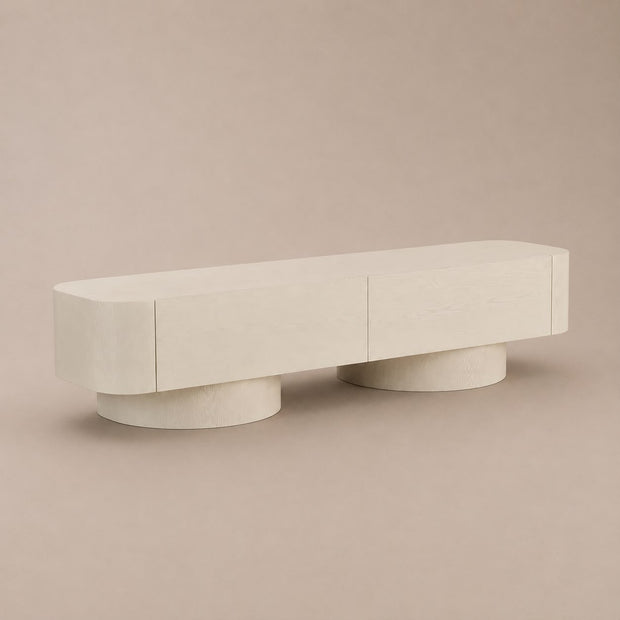Tv-meubel - Royal white 200x50x45