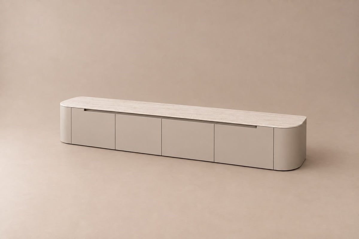 Tv hang cabinet Isabella Taupe