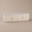 Tv-meubel - Kimberly 200x40x55 wit plain
