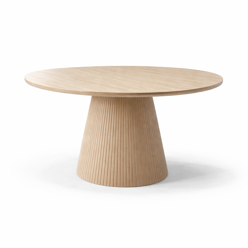 Eettafel Travertin - Rond (Ø130cm)