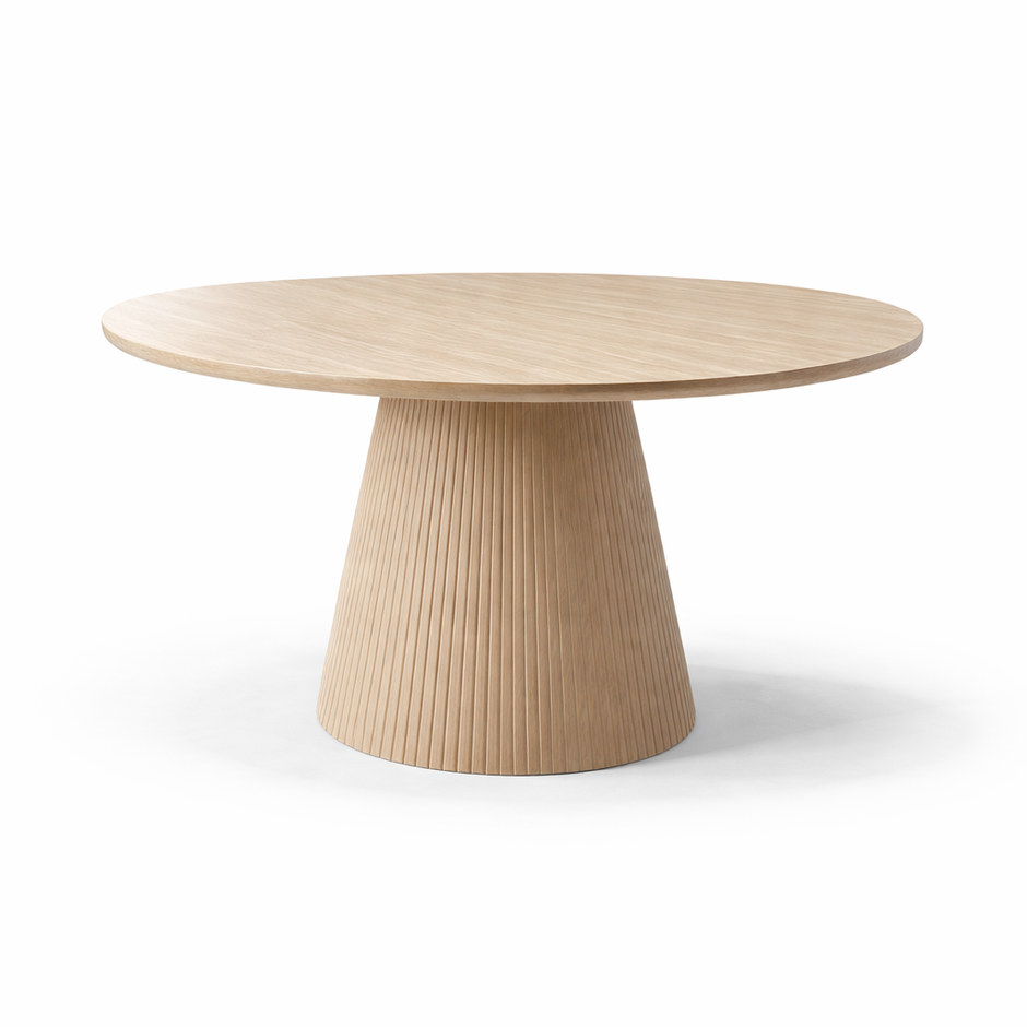 Eettafel Travertin - Rond (Ø130cm)