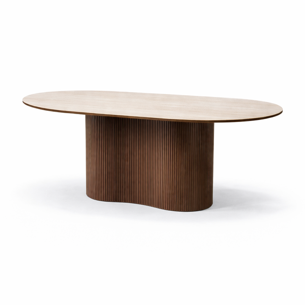 Eettafel Aqua - Ovaal