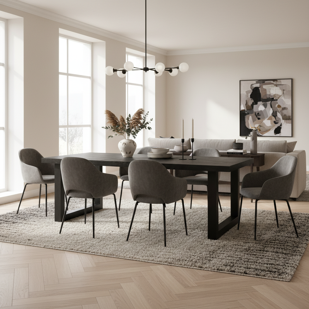 Eettafel Bonito - Metalen poten