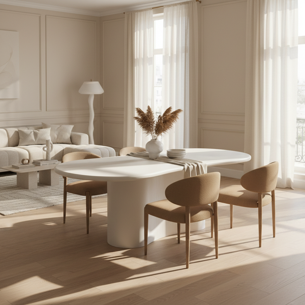 Eettafel Organic - Curve