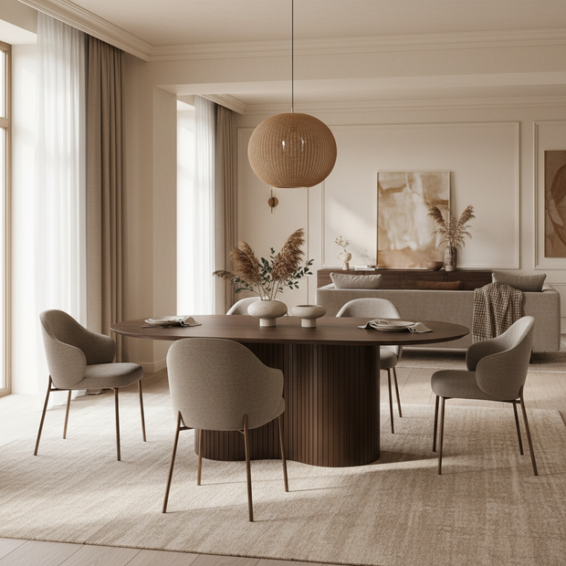 Eettafel Taurus - Ribbel design