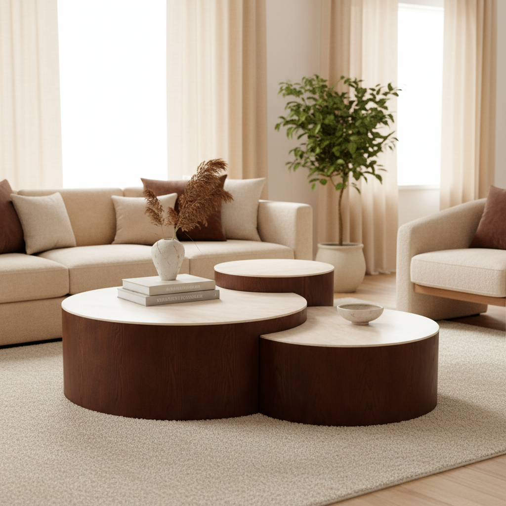 Salontafel Aqua - 3 delig - Laag