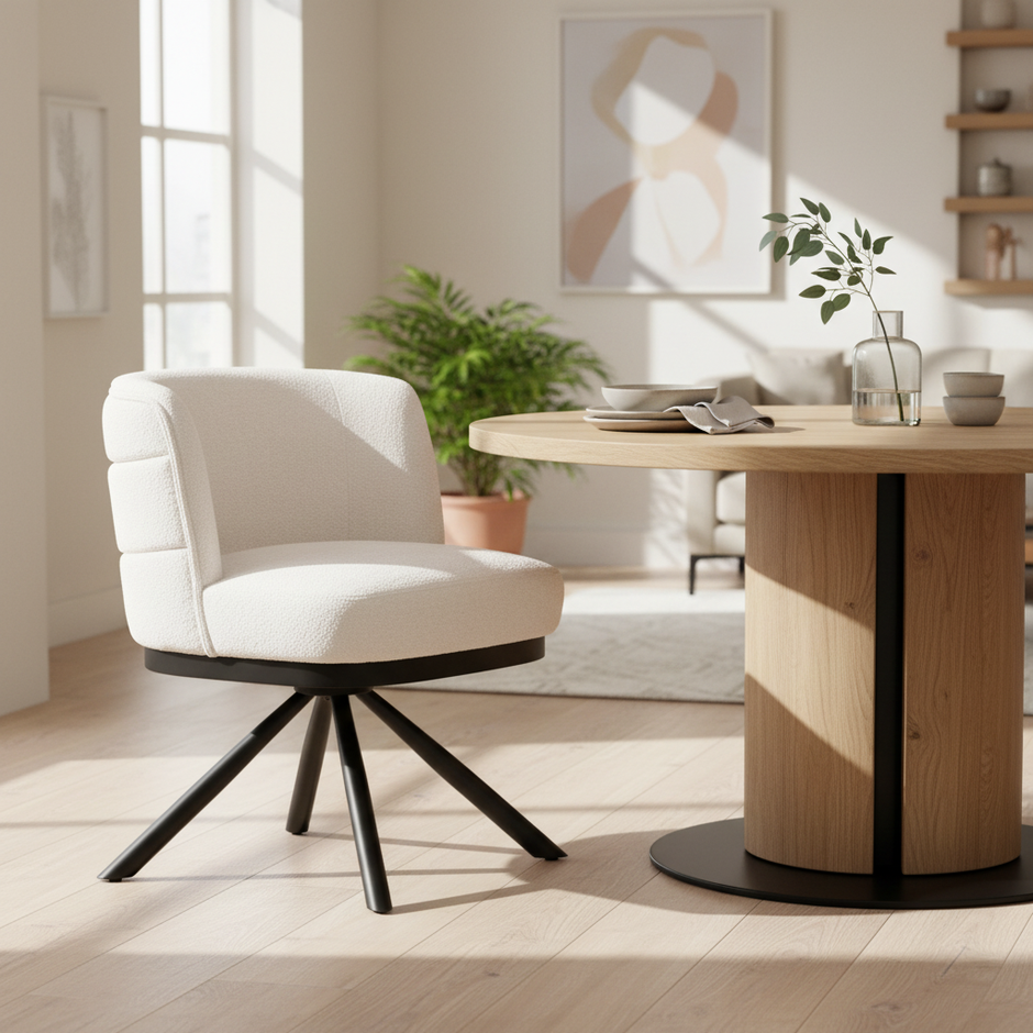 Eetkamerstoel Corfu – Luxe Kuipstoel