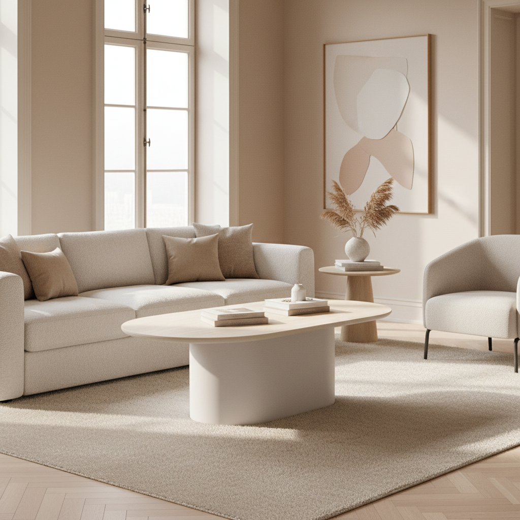 Salontafel Isabella - Ovaal