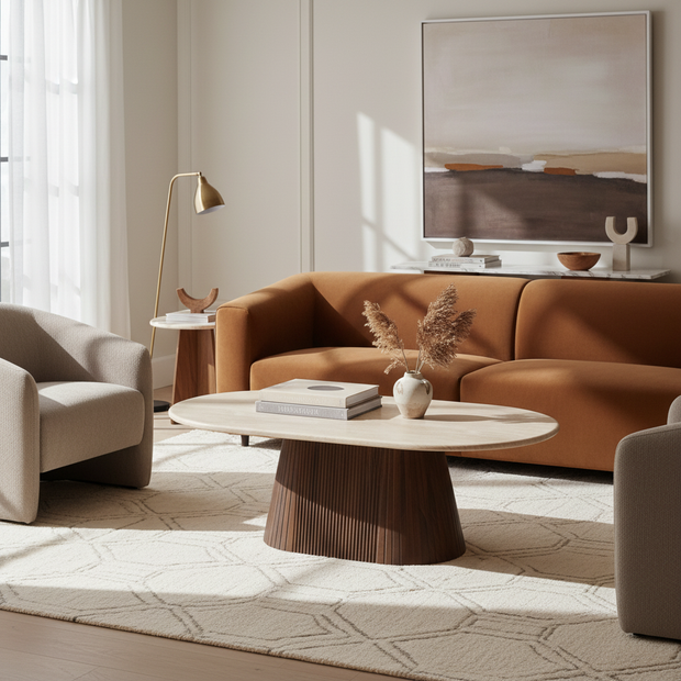 Salontafel Kimberly - Ovaal