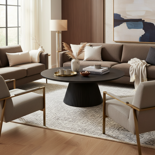 Salontafel Kimberly - Rond (Ø100cm)