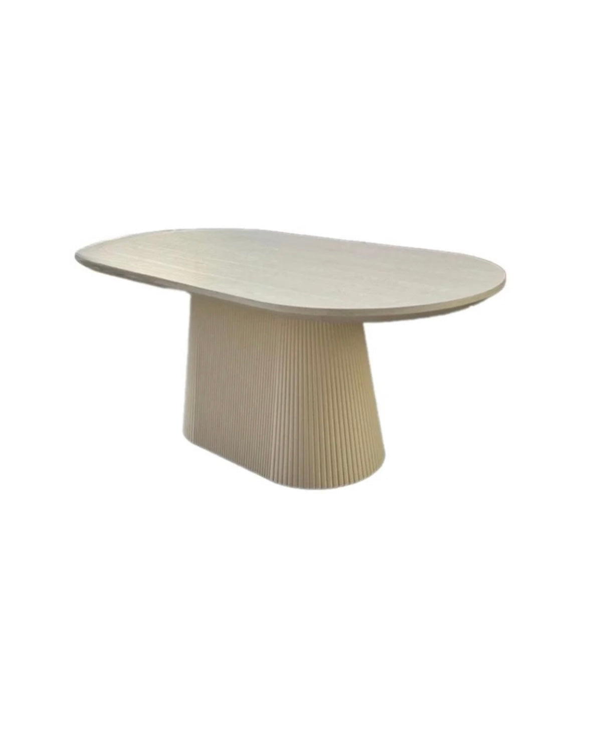 Eettafel- Kimberly 160x90 wit plain