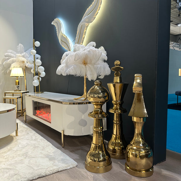 Luxe schaakdecoratie 3-delig (kopie)