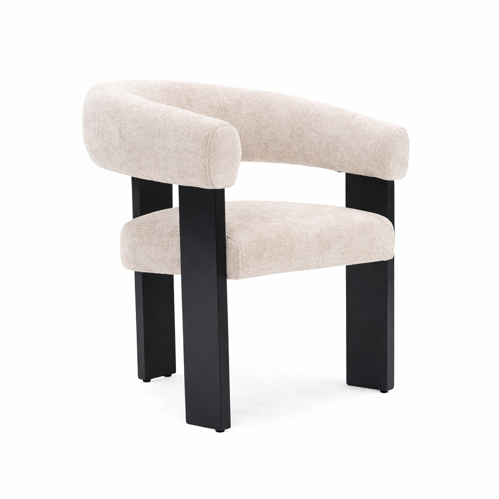 Eetkamerstoel Sara – Stijlvolle Kuipstoel