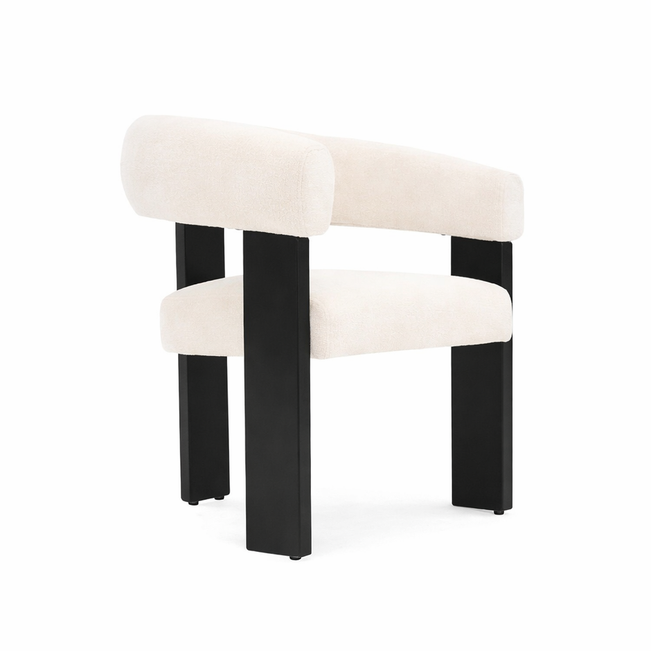 Eetkamerstoel Sara – Stijlvolle Kuipstoel