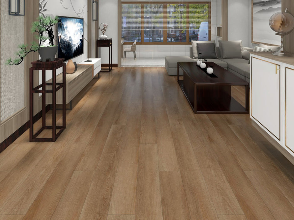WD-201-HB Canyon Oak PVC visgraat / plank