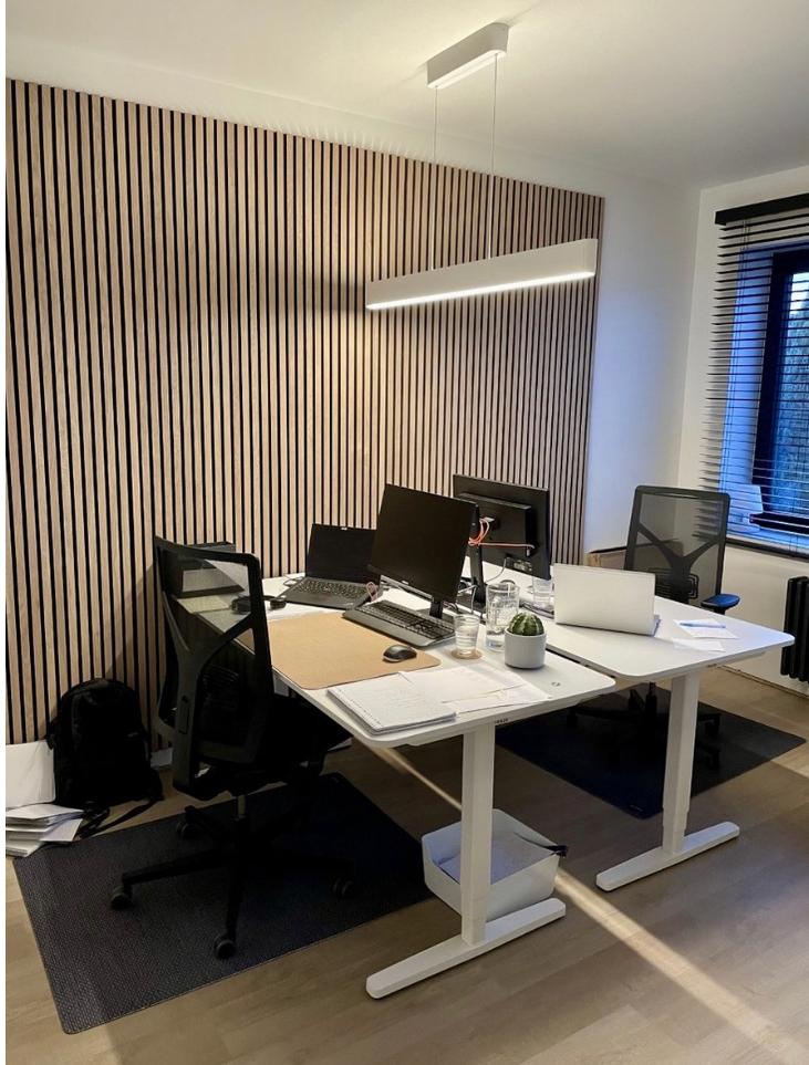 Akupanel | Akoestische Wandpanelen Lichte Walnoot 280x60