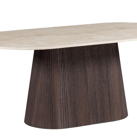 Eettafel - Travertin X Kimberly Bruin