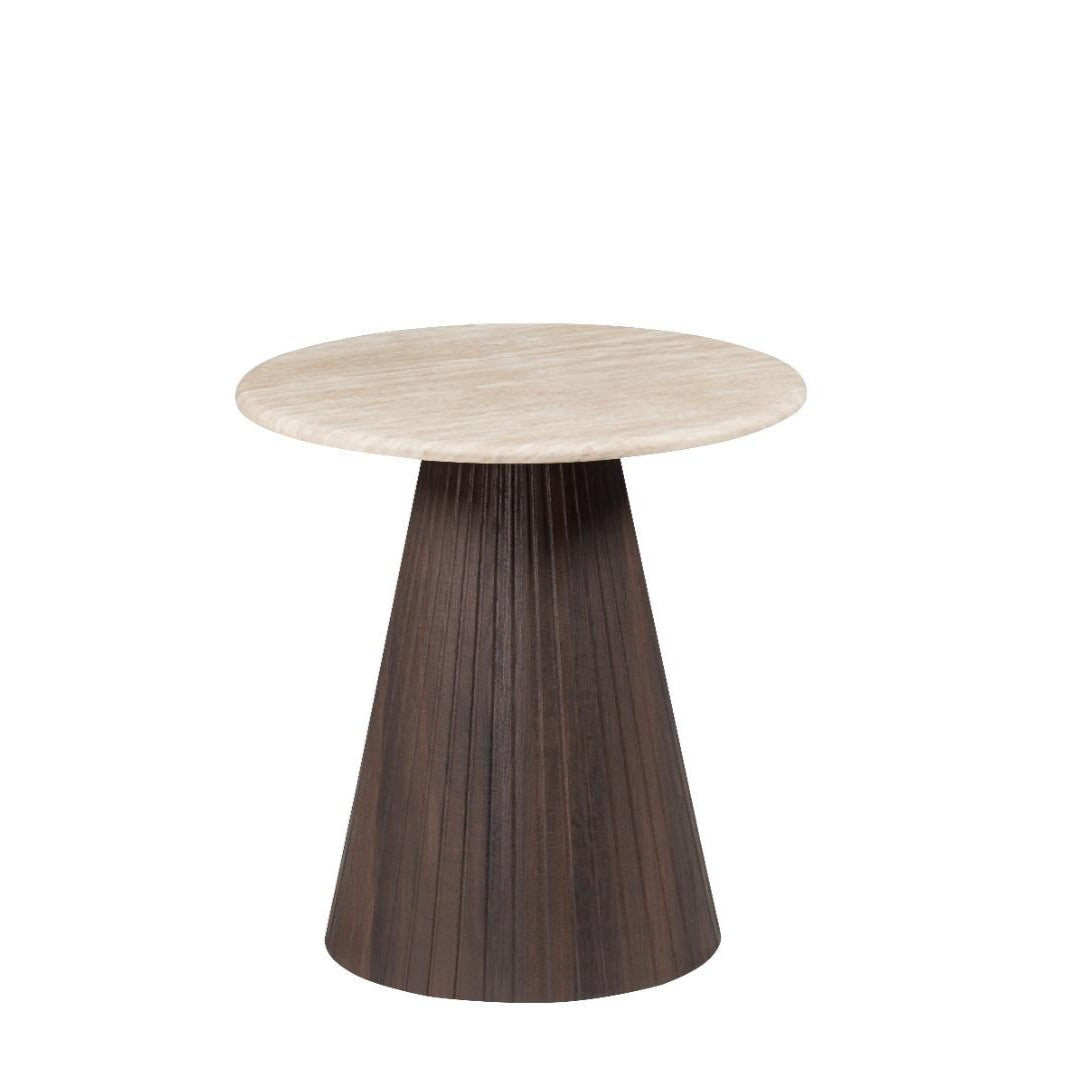 Bijzettafel - Travertin X Kimberly Bruin