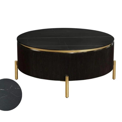 Salontafel - Ocean zwart/goud