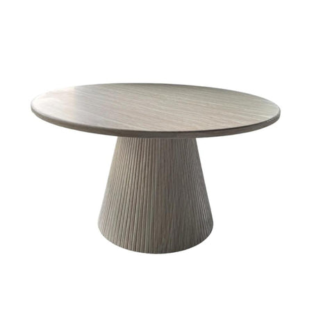 Eettafel - Travertin X Kimberly Rond 130cm