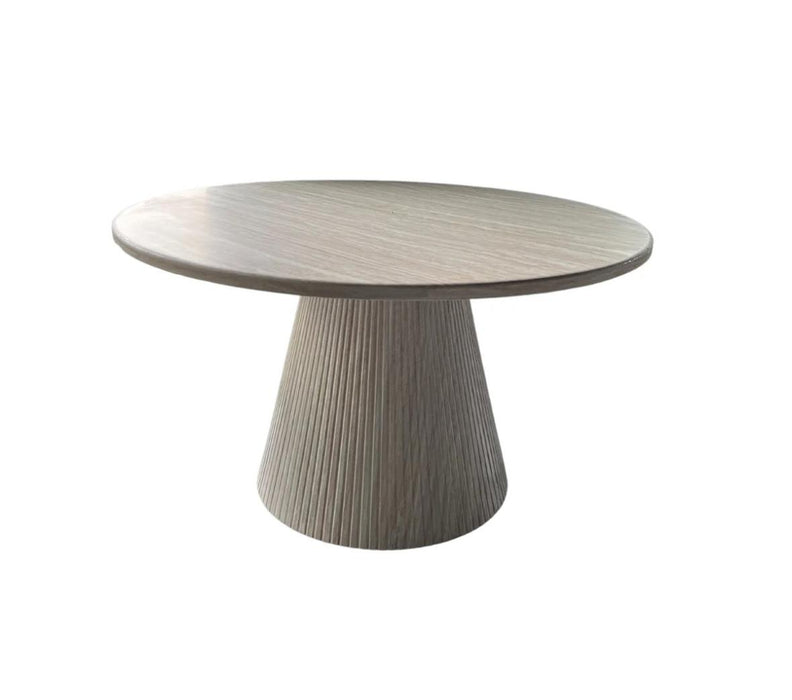 Eettafel - Travertin X Kimberly Rond 130cm