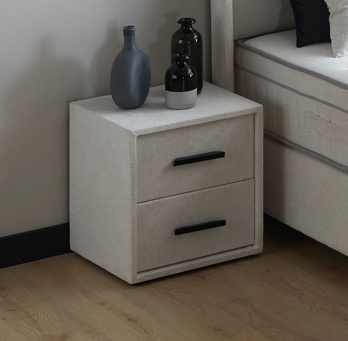 Boxspring Ruby met Opbergruimte – Wit