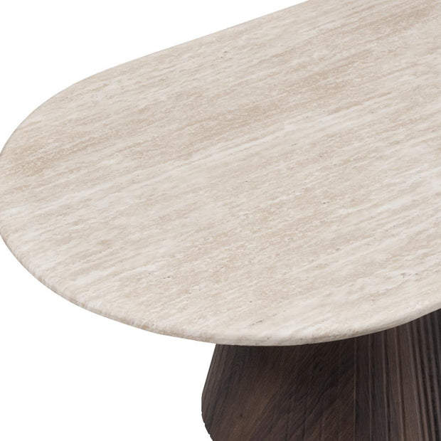 Bijzettafel - Travertin X Kimberly Bruin