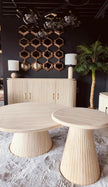 Salontafel - Travertine X Kimberly Rond