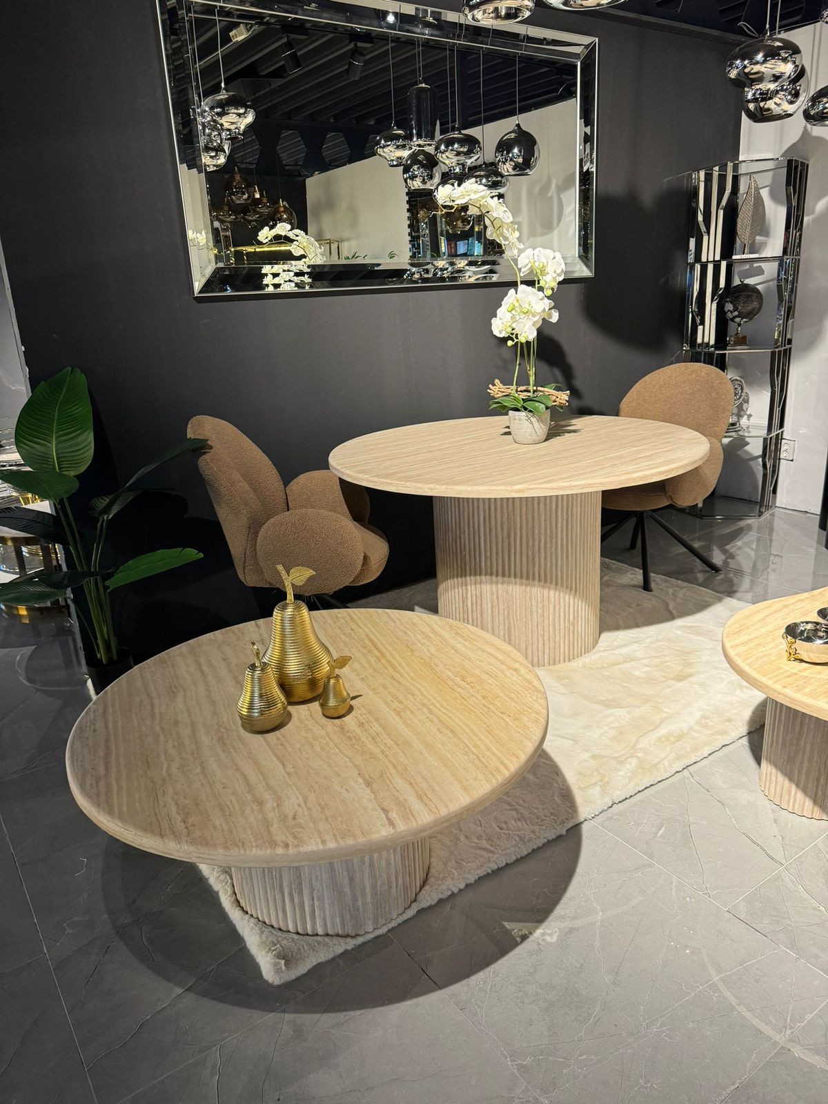 Eettafel Flinstone - Rond