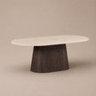 Eettafel Travertin - Ovaal