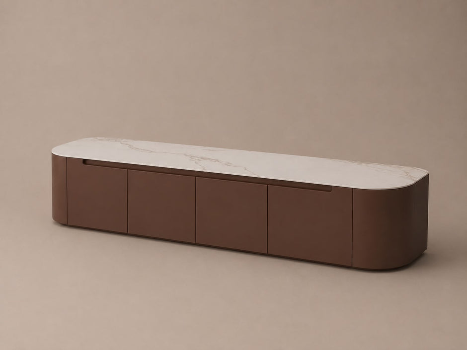 Tv hang cabinet Isabella bruin 200 cm