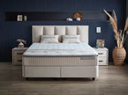 Boxspring - Birdybedd beige