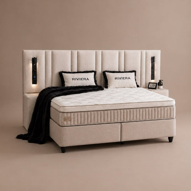 Boxspring Riviera – Beige