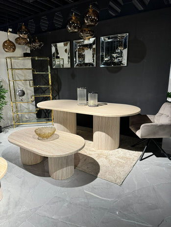 Eettafel - Flinstone Ovaal