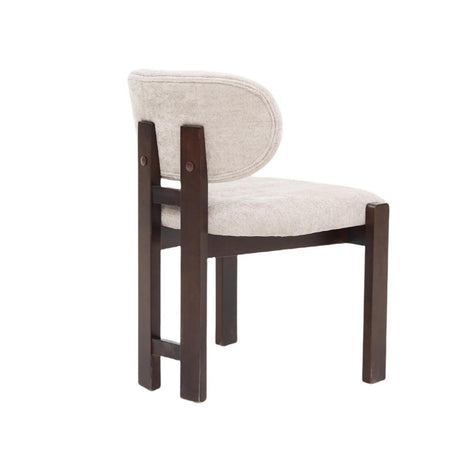 Eetkamerstoel - Desirey taupe/bruin